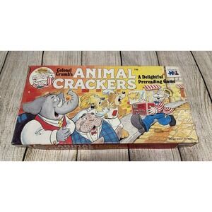 Vintage Warren 1985 RARE Colonel Crumbs Animal Crackers Board Game HTF